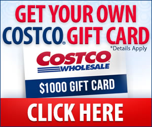 MIMI’S FREE Entree, COSTCO GIFT CARD $500