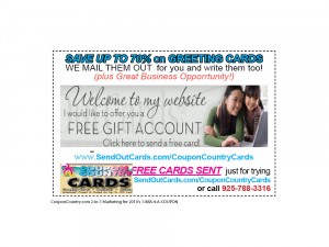 Custom GREETING CARDS SENT FOR LESS,Faster – Automated Card System – Try One FREE