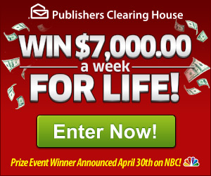 Win $1,000 A Week for Life –    Gift Ideas and Deals !